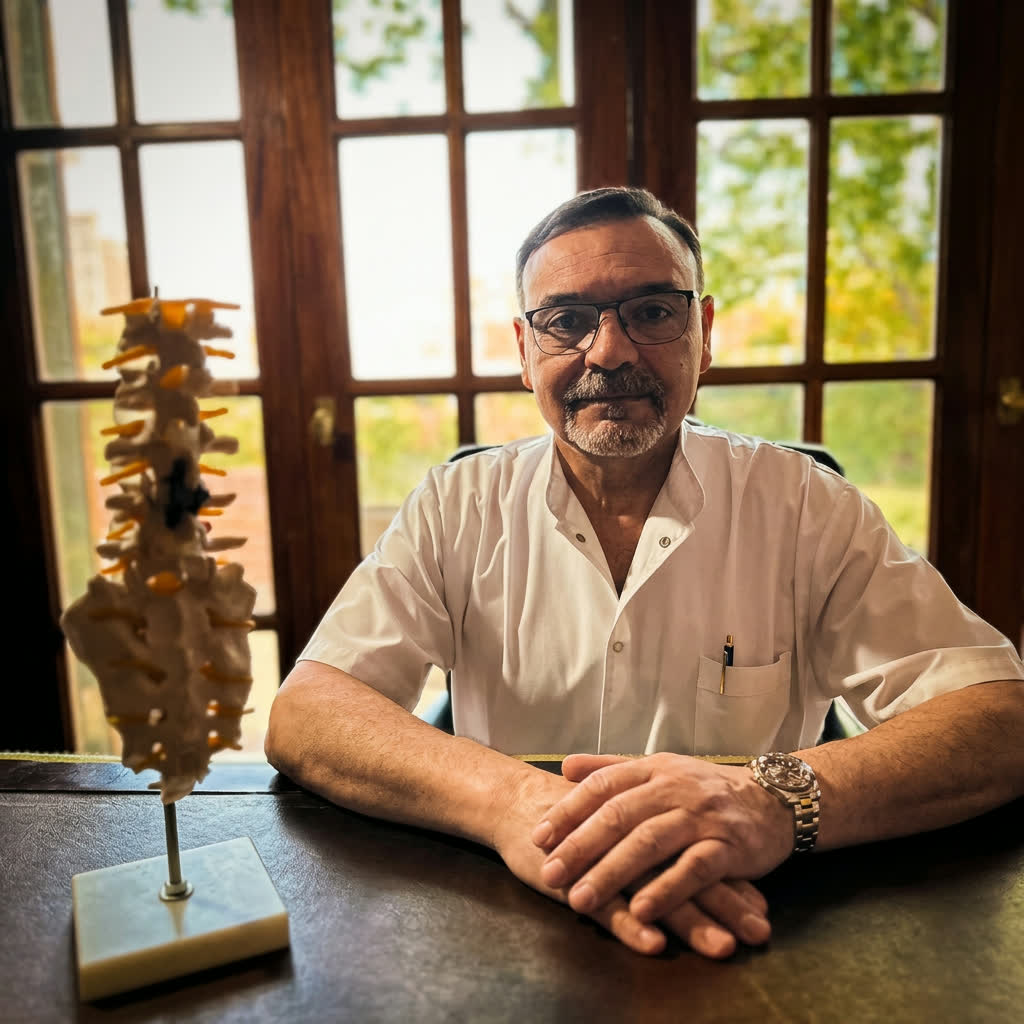 Dr. Gabriel Calle, neurocirujano especialista en cirugía MISS de columna en CABA