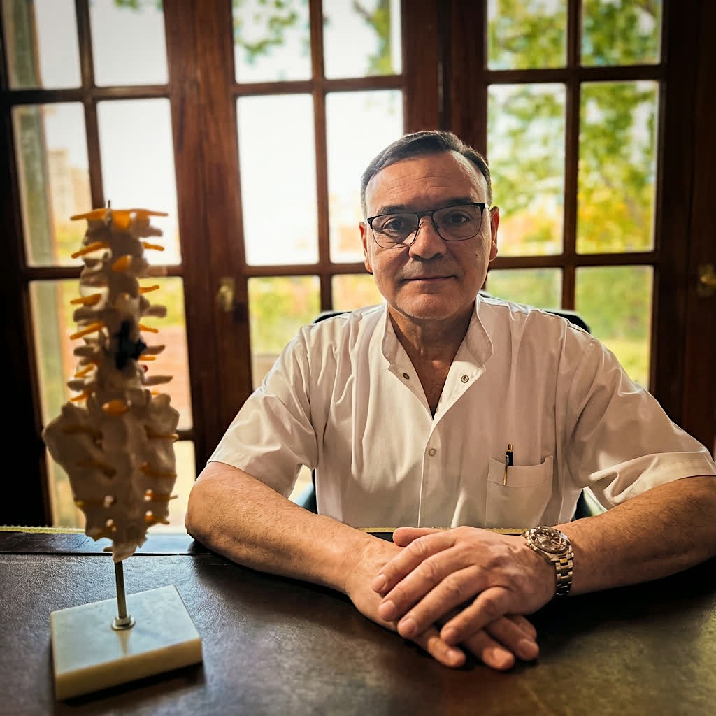 Dr. Gabriel Calle, neurocirujano especialista en cirugía MISS de columna en CABA